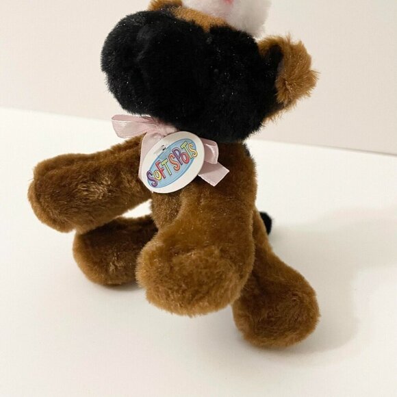 Ganz Soft Spots 4 Inch Easter Puppy Dog Schnitzel Bunny Ears Animal Plush - Picture 3 of 13